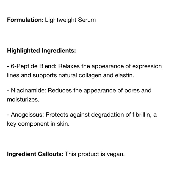 NEW VALUE SIZE ORIGINS PLANTSCRIPTION ANTI AGING SERUM 50 ml - Picture 7 of 9